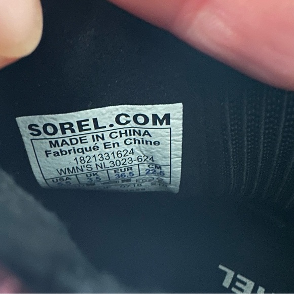 Sorel Joan Of Arctic Wedge Chelsea Boots Shoes Rich Wine 5.5 - Picture 9 of 12